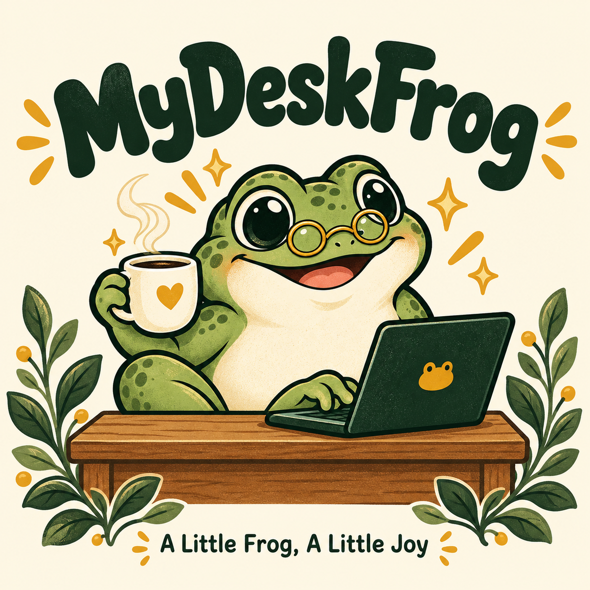 MyDeskFrog — A Little Frog, A Little Joy