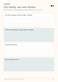 Two Little Lives - TwinBonds Printable Family Organiser