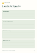 The Gentle Declutter Workbook - 8 Printable Small-Step Planning Pages
