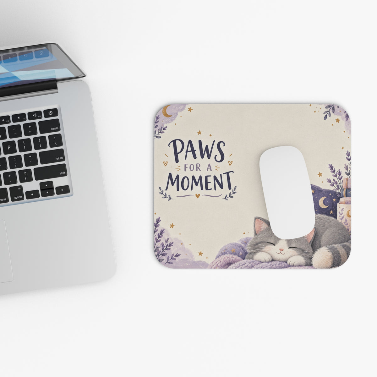 Paws for a Moment - LittleCatnap Mouse Pad