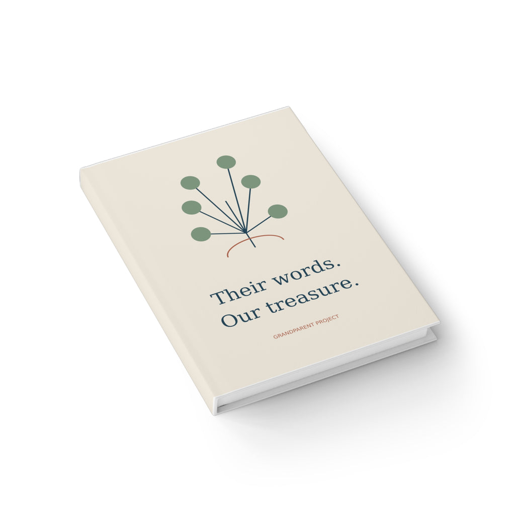 Their Words, Our Treasure Hardcover Journal — Family Memory Keepsake