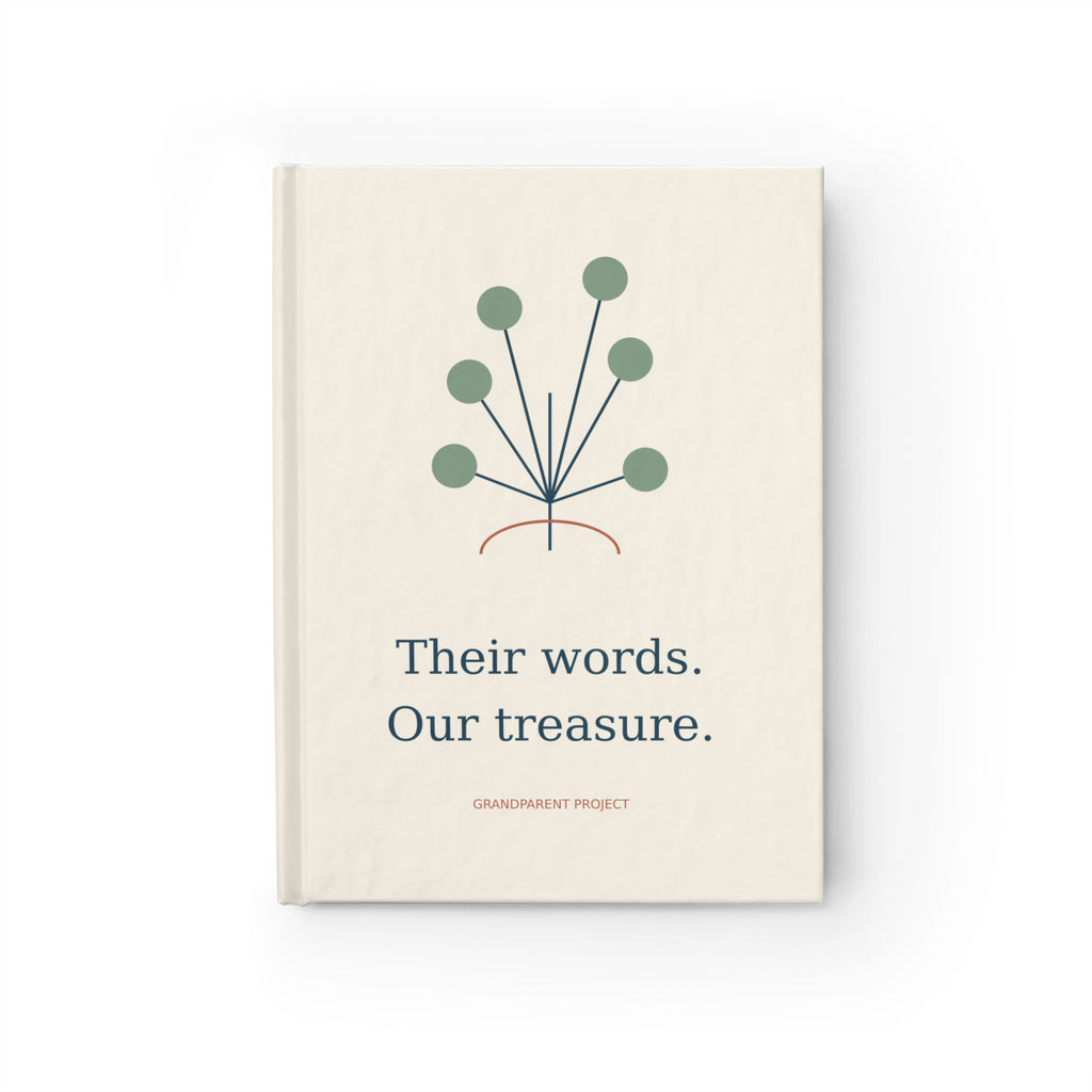 Their Words, Our Treasure Hardcover Journal — Family Memory Keepsake