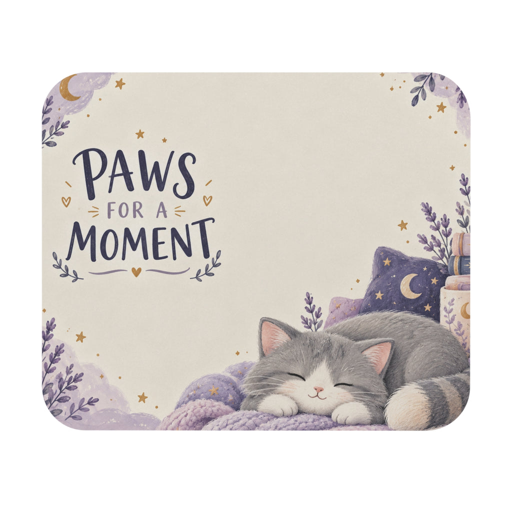 Paws for a Moment - LittleCatnap Mouse Pad