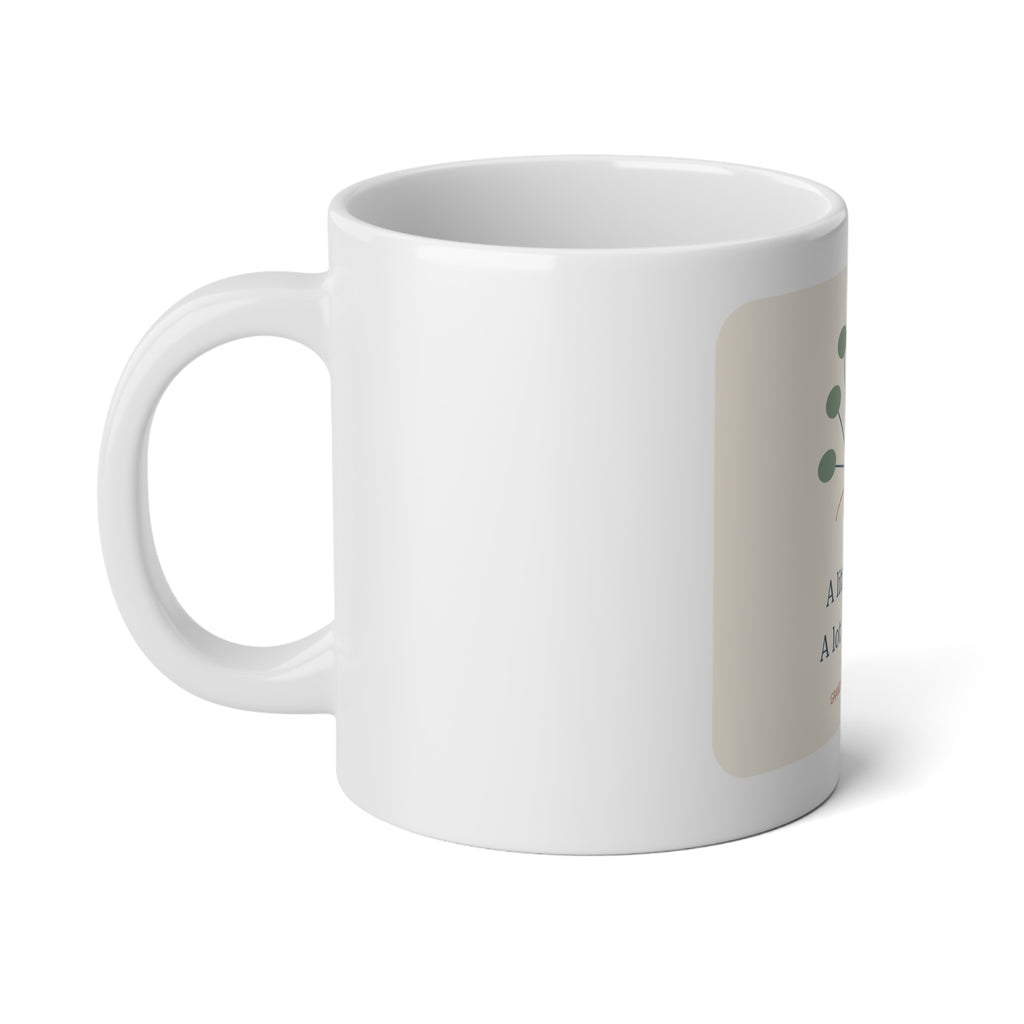Grandparent Project Jumbo Mug — "A little time. A lot to share." 20oz