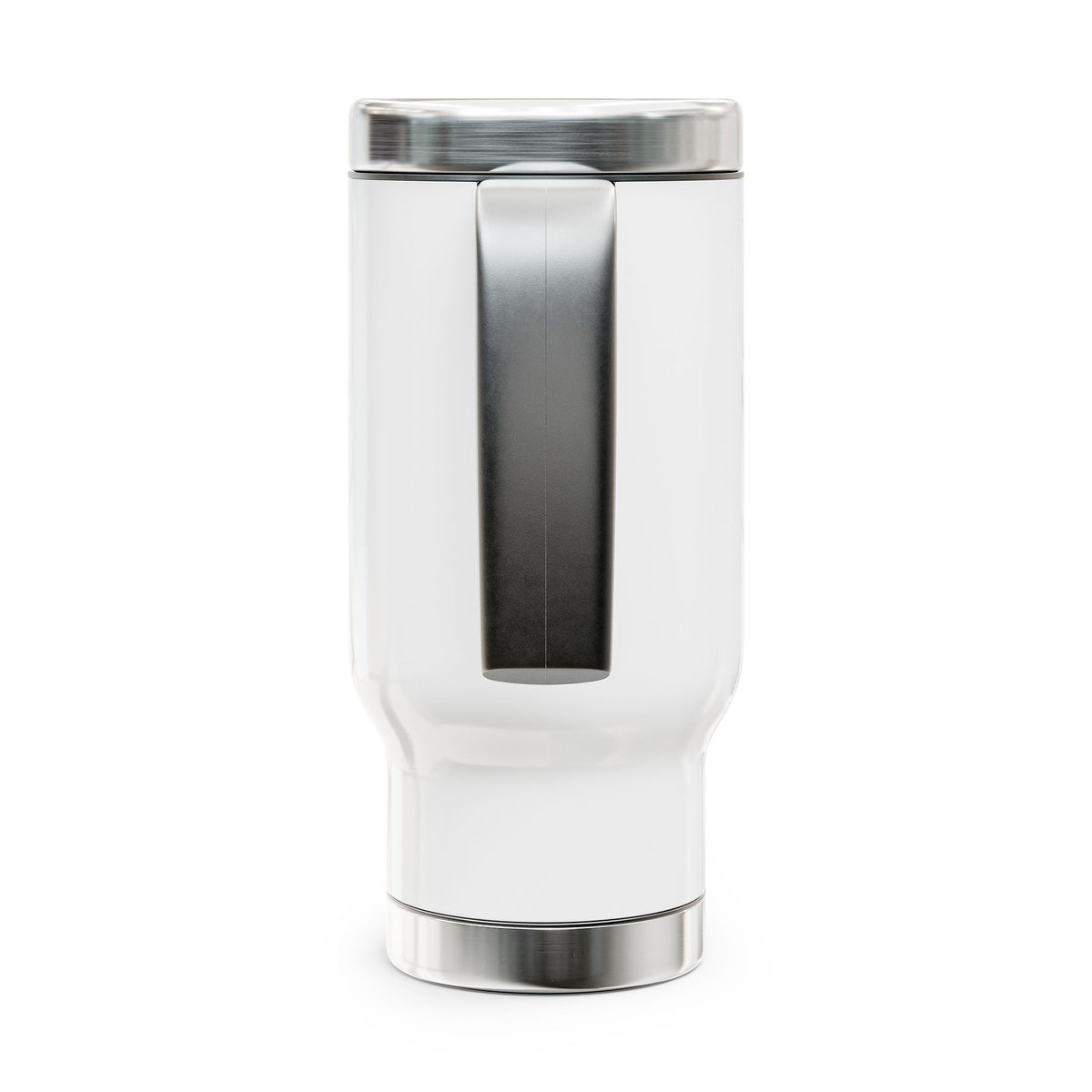 Made With Heart 14oz Stainless Steel Travel Mug with Handle