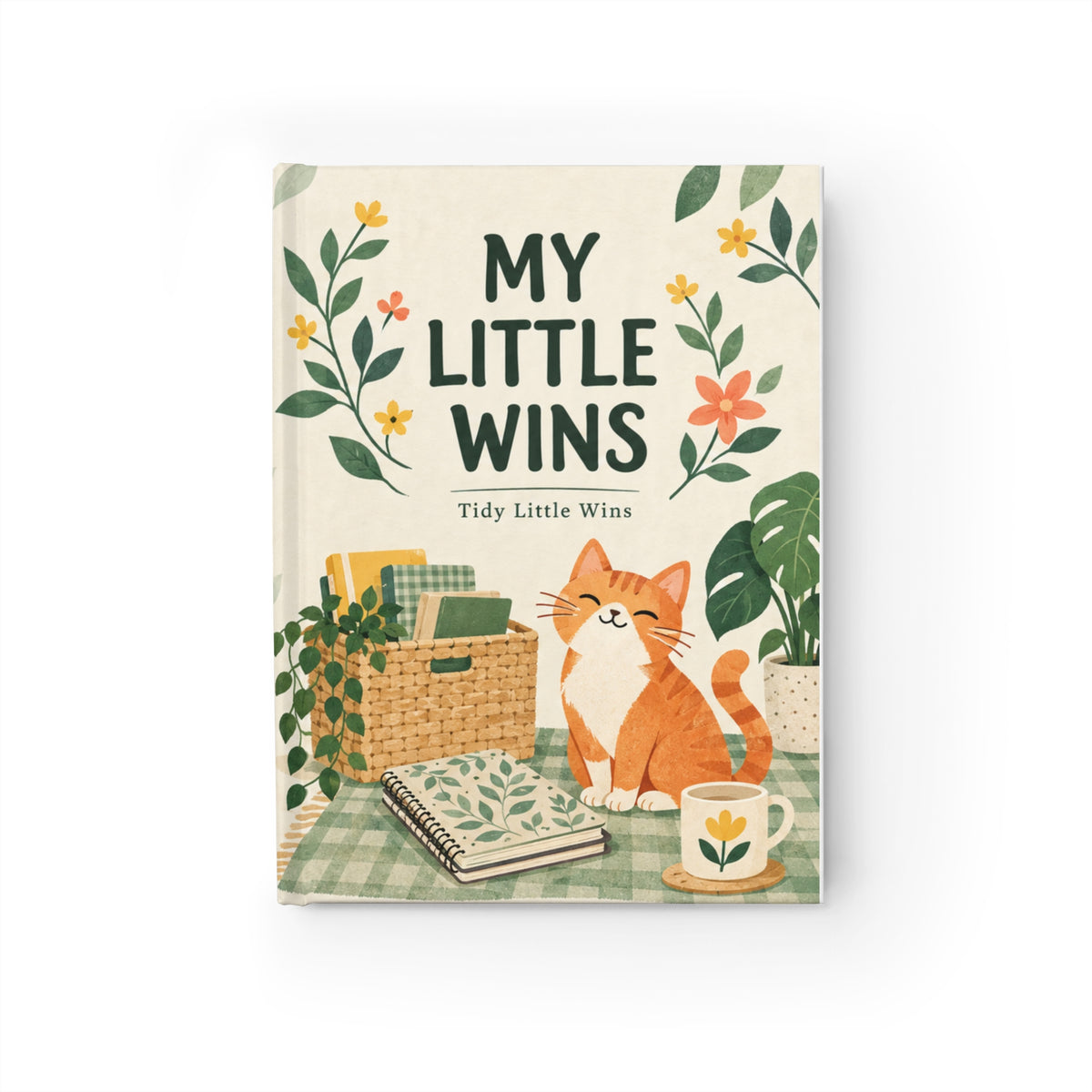 My Little Wins Journal — Cute Cat Gratitude Notebook for Daily Wins