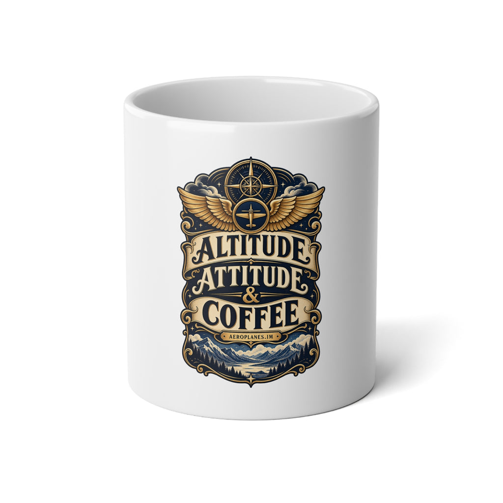 Altitude Attitude & Coffee 20oz Jumbo Mug