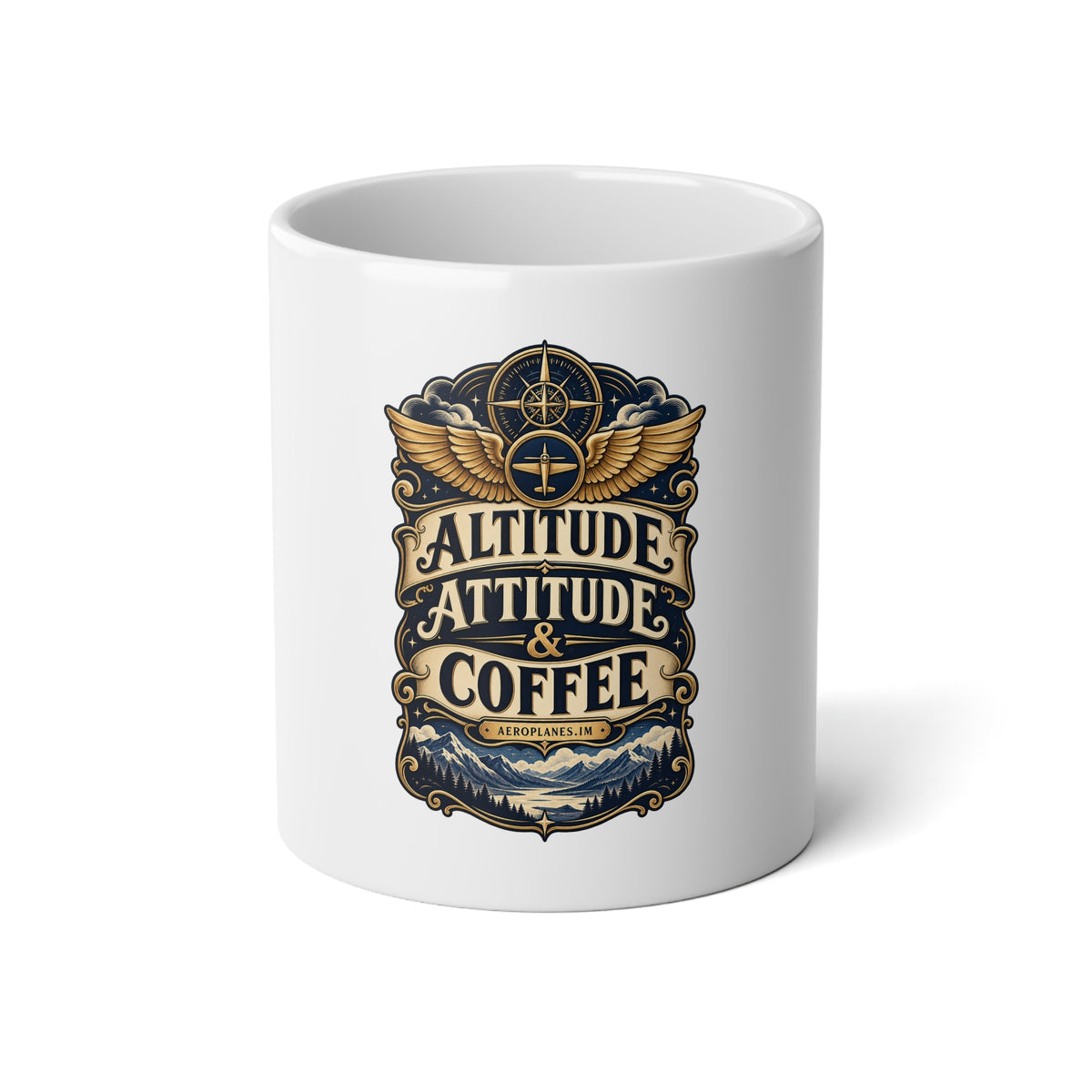 Altitude Attitude & Coffee 20oz Jumbo Mug