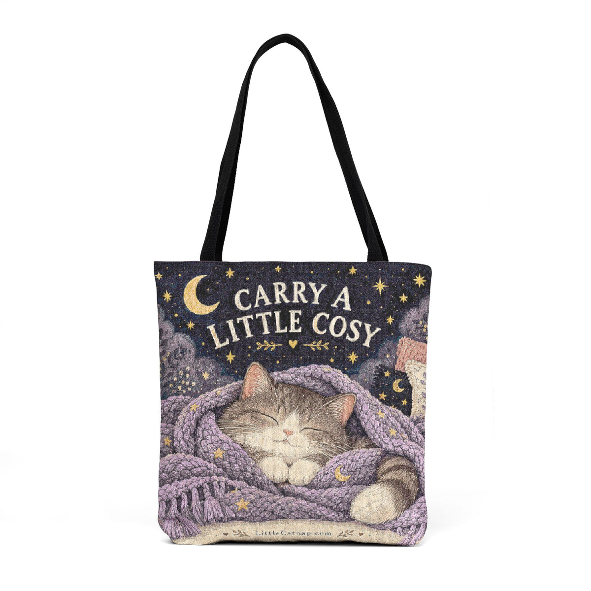 Carry a Little Cosy - LittleCatnap Cat Lover Tote