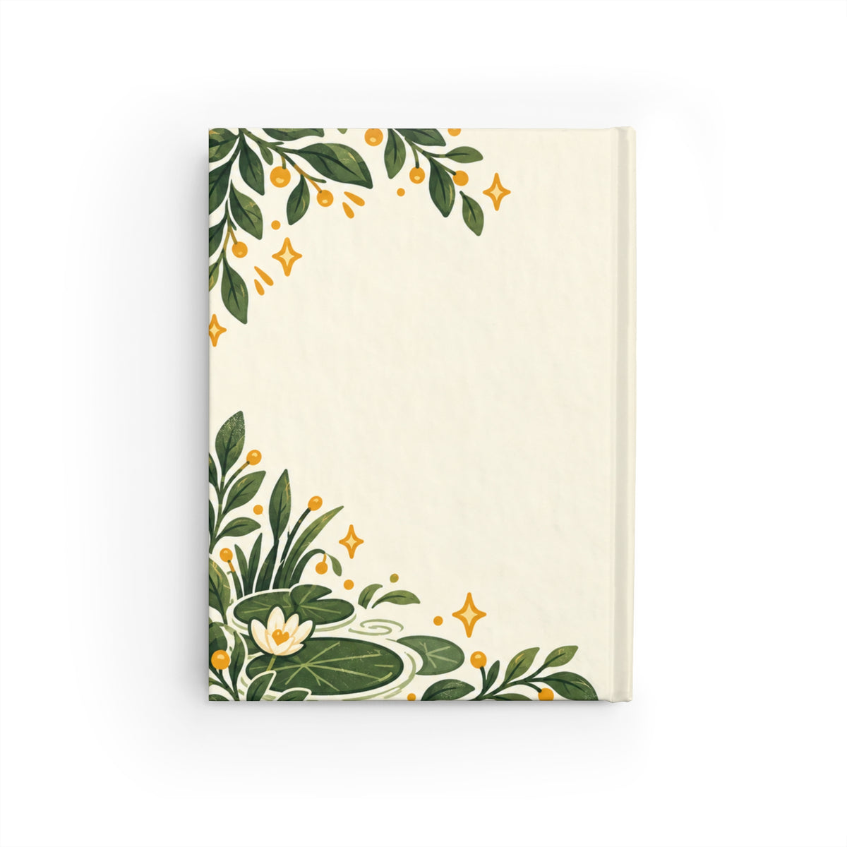 One Hop at a Time Frog Journal — Cute Motivational Blank Notebook for Work & Self-Care